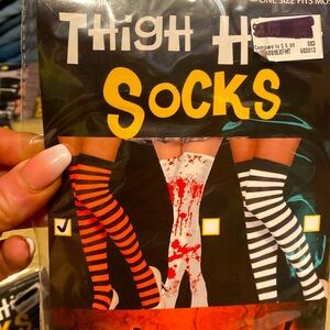 Adult thigh high socks